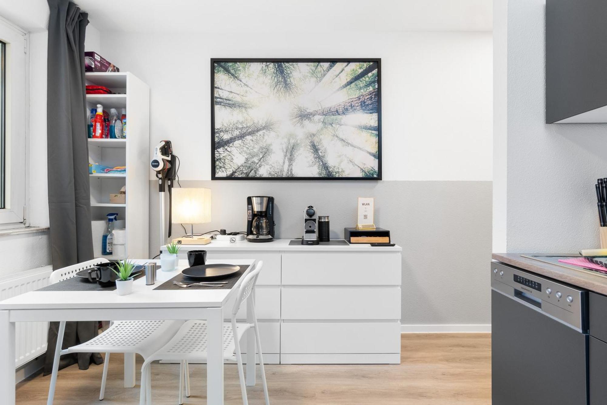 Messe, Monteure, Budget - Einfache Komfortable 2 Personen Wohnung Duisburg Eksteriør bilde
