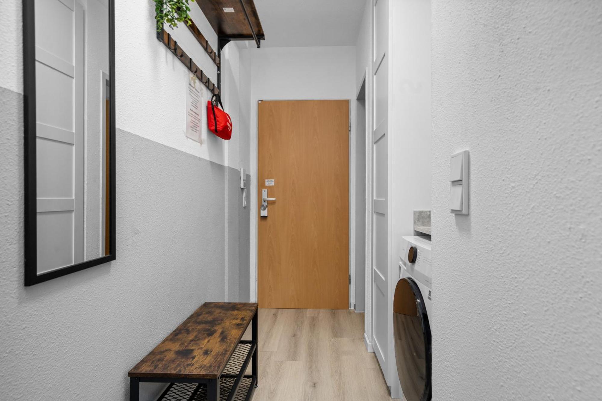 Messe, Monteure, Budget - Einfache Komfortable 2 Personen Wohnung Duisburg Eksteriør bilde